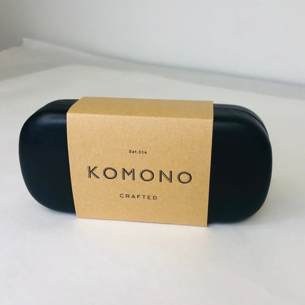 KOMONO Vivien Tortoise Demi Sunglasses NEW round brown gold UV400 - Picture 10 of 11
